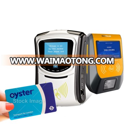 13.56 MHZ RFID reader with cashless payment system for bus payment system and pos machine