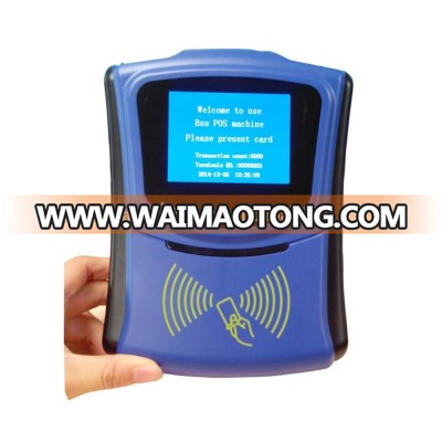 Factory Bus Ticketing Machine/RFID Card Reader Offline Card Payment on Bus