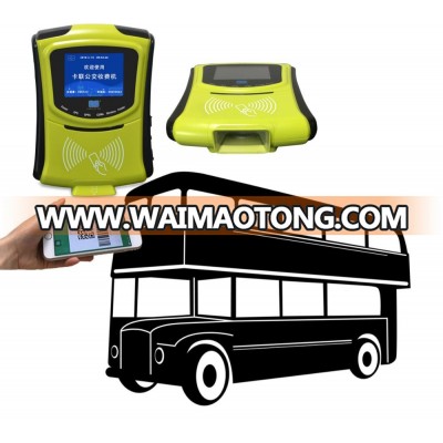 NFC Reader/Bus Payment Terminal with Quick Pass Payment Reader on Bus